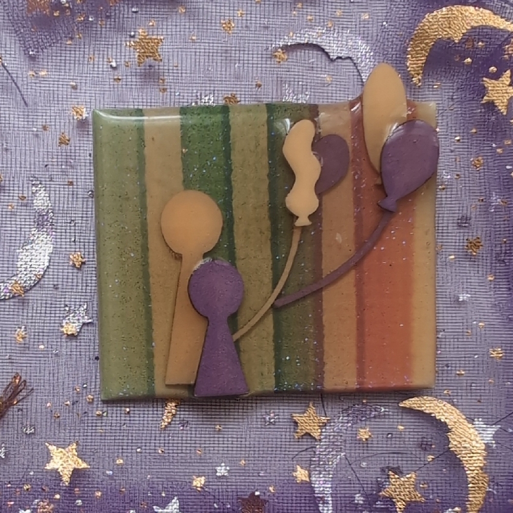 Colorful Balloon Brooch